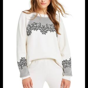NWT WILD FOX CHANTILLY LACE SOMMERS SWEATER (S)